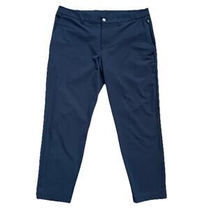 Lululemon Pants Men W35 ABC Slim-Fit Trouser Blue Wrinkle Resistant Pockets READ